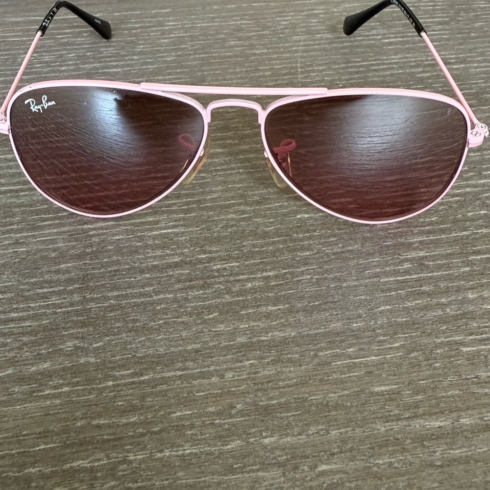 Ray-Ban Light Pink Aviator kids Sunglasses